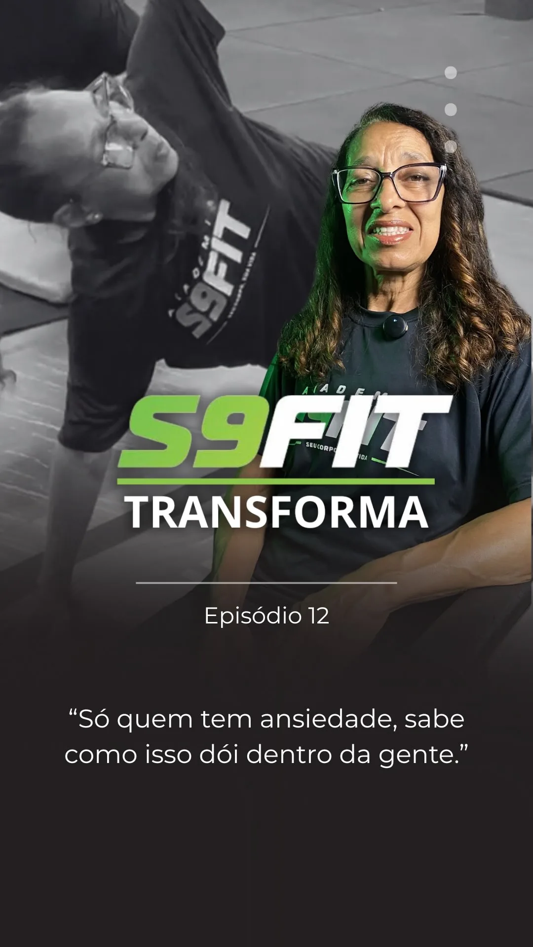 Barbara, 65 anos, compartilha como a rotina de treinos na S9 Fit ajuda na saude fisica e mental, com foco em ansiedade, autonomia e qualidade de vida depois dos 60.